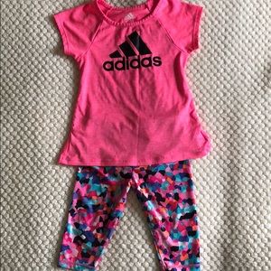 Adidas toddler girl activewear